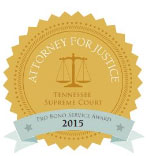 2015 Tennessee Pro Bono Service Award
